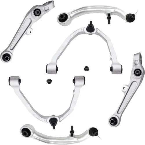 Vista 62 de Detroit Axle - Kit de brazos de control delanteros para Chevy GMC Silverado Sierra 1500 Avalanche Yukon Tahoe Escalade ESV EXT, 2 brazos de control
