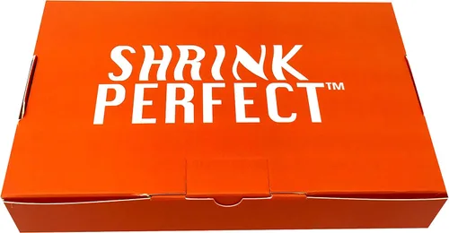 Vista 3 de Banda retráctil perforada transparente para tarros Mason de 8 onzas de alto, 4 onzas cortas y de boca regular, se adapta a frascos de 2 1/2 a 2 3/4