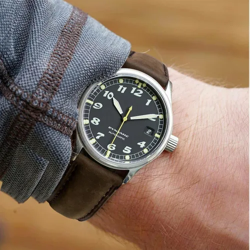 Vista 3 de Ritche - Correa de reloj de cuero de liberación rápida, 18, 19, 20, 21, 22, 23 y 24mm