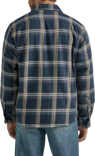 Vista 2 de Wrangler Authentics Men's Long Sleeve Sherpa Lined Shirt Jacket