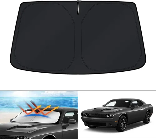 Vista 171 de KUST Parasol para parabrisas para Ford Fusion 2013-2020 2021, accesorios, pantalla de ventana, protector de visera solar, plegable, bloquea