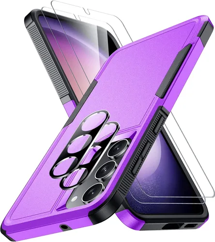 Vista 59 de SPIDERCASE Funda diseñada para Samsung Galaxy S23, [Protección contra caídas de grado militar de 10 pies], Paquete de 2