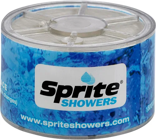 Sprite Showers SLC-R Slim-Line Shower Filter Replacement Cartridge, 1 Unidad (Paquete de 1), Azul