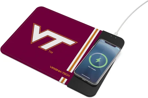 Vista 47 de SOAR NCAA Almohadilla de ratón unisex con carga inalámbrica para teléfono celular