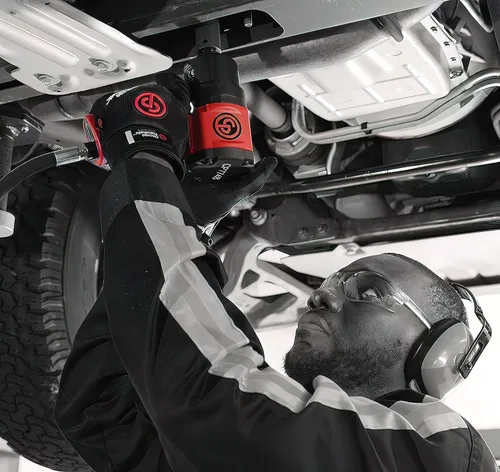 Vista 11 de Chicago Pneumatic CP7748 Llave de impacto de aire de 1/2 pulgada, roja, metálica