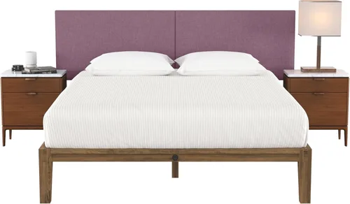 Vista 375 de Jaxx Panelist - Cabecero acolchado moderno, juego de 4 paneles para montar en la pared (cada uno de 11.25 x 38 pulgadas), tamaño King