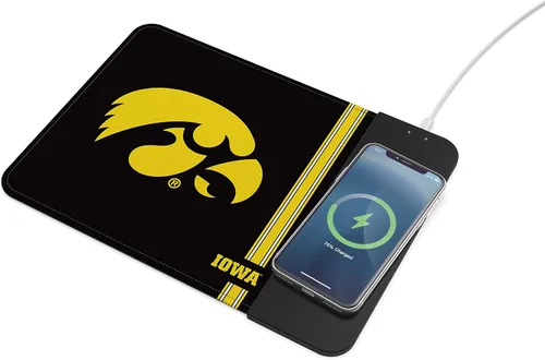 Vista 54 de SOAR NCAA Almohadilla de ratón unisex con carga inalámbrica para teléfono celular