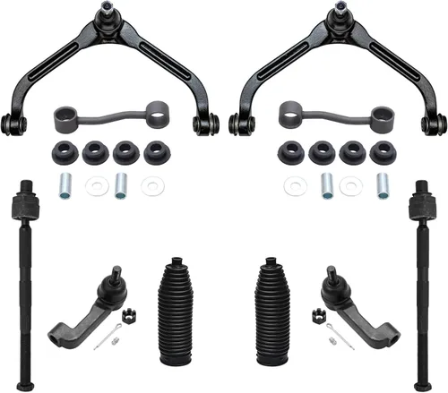 Vista 39 de Detroit Axle - Kit de brazos de control de extremo delantero de 10 piezas para Jeep Cherokee 1991-1999, Comanche 1991-1992, 4 brazos de control