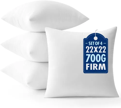 Vista 25 de MIULEE - Rellenos de almohadas decorativas, 14x36 pulgadas con relleno de fibra virgen 100% para cama y sofá