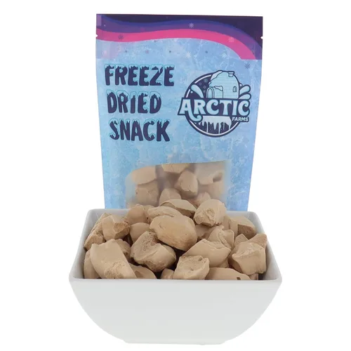 Vista 45 de Arctic Farms Trozos de Helado Liofilizado Empaquetados y en Caja - No se Derrite (1 libra, S'mores)