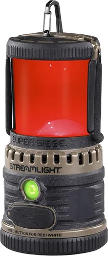 Vista 4 de Streamlight 44947 Super Siege Linterna recargable de 1100 lúmenes con cargador AC de 120 voltios, Coyote