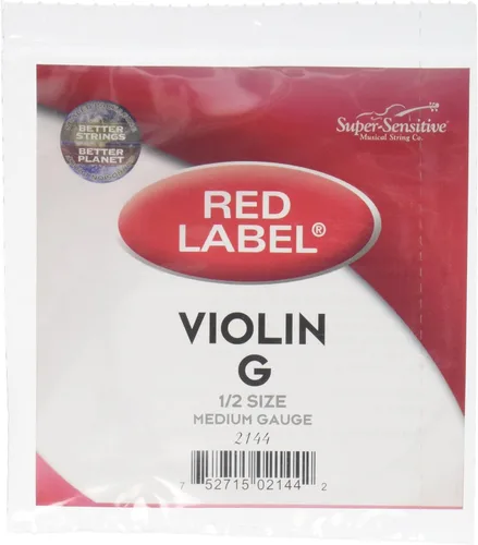 Vista 12 de Super Sensitive Red Label Violín A String 1/2 Medium