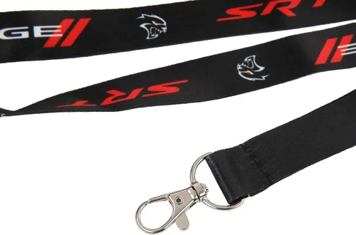 Vista 3 de Detroit Shirt Company Dodge SRT Hellcat Redeye - Soporte para insignia con cierre de mosquetón giratorio