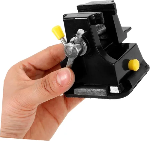 Vista 6 de DOITOOL 1 pieza de tornillo de banco pequeño abrazadera de mesa Herramientas de joyería Herramientas de encuadre de mesa Prensa taladro Prensa