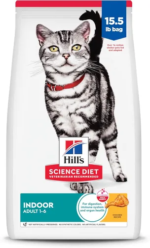 Vista 15 de Hill’s Science Diet Alimento seco para gatos de interior., Adulto