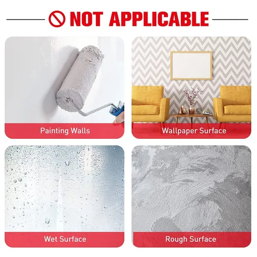 Vista 4 de Cinta adhesiva de doble cara resistente, cinta de espuma de montaje impermeable, 33 pies de largo, 0.4 pulgadas de ancho, cinta adhesiva fuerte