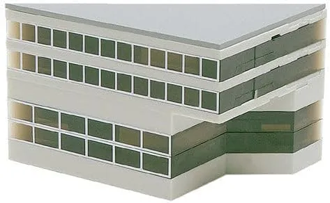 Herpa 519632 519632-Airport Tanque al aire libre, modelo en miniatura, alto