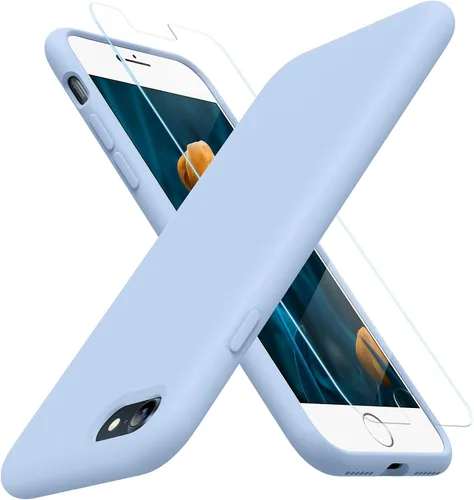 Vista 277 de Miracase Funda compatible con iPhone 12 y iPhone 12 Pro, goma de gel de silicona líquida, protección de cuerpo completo a prueba de golpes