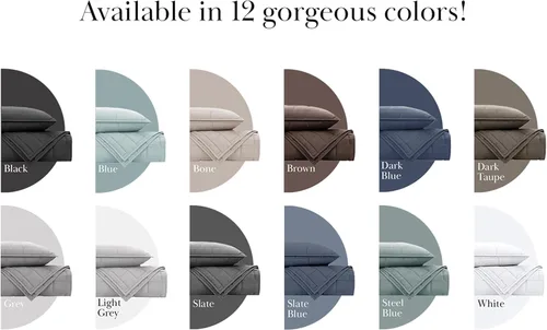 Vista 7 de Brickyard Collection - Calidad prémium, suave, resistente a las arrugas, la decoloración y las manchas, fácil cuidado, juego de funda para sofá