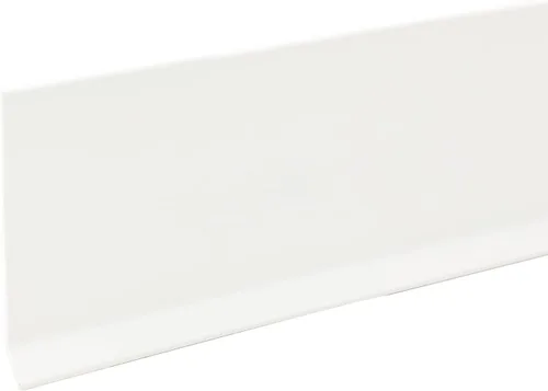 Mohawk Base de pared de vinilo con respaldo seco en rollo blanco de 4 pulgadas de ancho x 20 pies de largo; un rollo por caja