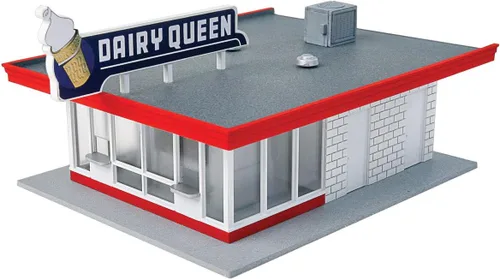 Micro-Mark Walther Cornerstone Vintage Dairy Queen® Kit de estructura, escala HO