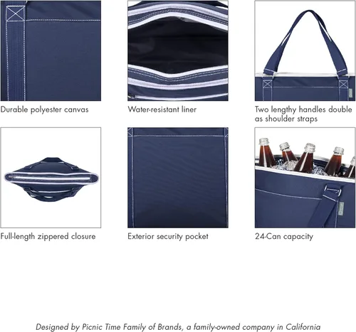 Vista 8 de PICNIC TIME NFL Topanga - Bolsa enfriadora unisex para adultos