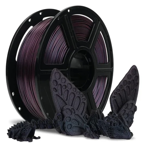 Vista 24 de FLASHFORGE High Speed Chameleon PLA Multicolor Púrpura Abisal, Impresión Rápida Máx 500 mm/s, Filamento PLA con Cambio de Color 1.75 mm, Cambia