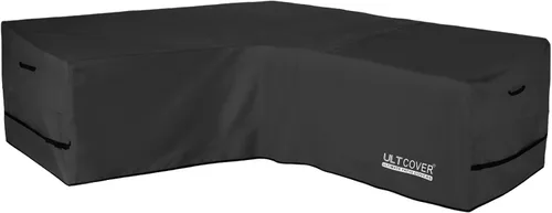 Vista 24 de ULTCOVER Funda impermeable para sofá de patio en forma de L, orientada a la izquierda, para muebles modulares de 6 plazas, 85 pulgadas de ancho