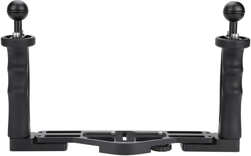 Bandeja subacuática Seafrog Mango 25 × 18 × 6 Bandeja de aluminio con empuñaduras de mango para carcasa de cámara subacuática Accesorio