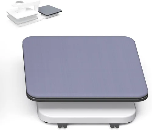 Vista 10 de AKEYDIY Prensa de Calor 15x15, Máquina de Prensa de Calor Automática Giratoria para Camisetas, Prensa de Calor con Giro de 360° y Liberación