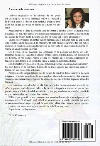 Vista 2 de Belleza migrante Por favor no la escupas (Spanish Edition)