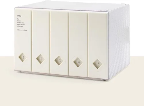 Vista 15 de Funda para CD, capacidad para 120 unidades, para CD/DVD, cartera, de plástico duro, para discos de DVD, carpeta de almacenamiento para automóvil