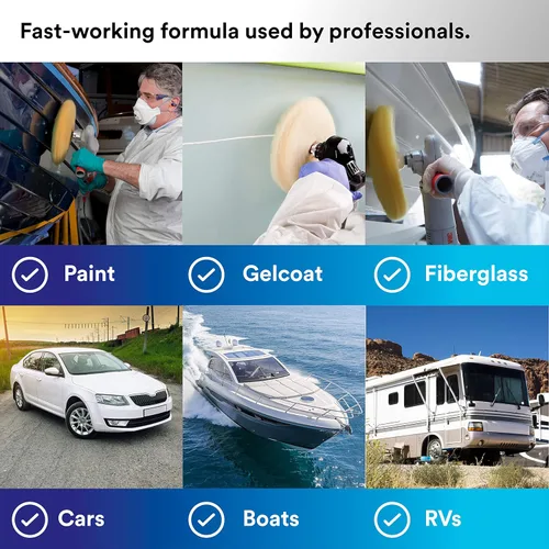 Vista 4 de 3M Finesse-It II 05929 - Pulidor para máquina, 1 galón, alto brillo, acabado liso para pinturas automotrices OEM y posventa