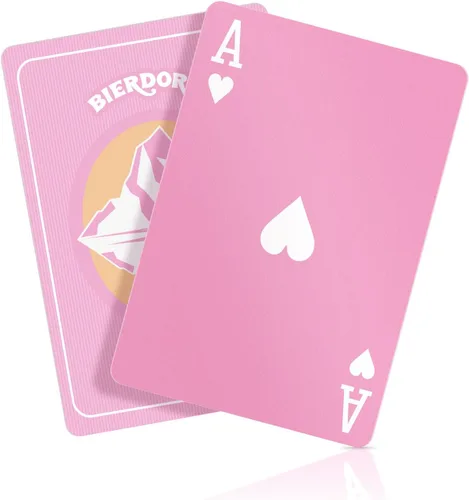 Vista 8 de BIERDORF Cartas de Juego de Póquer Impermeables de Plástico - Baraja Duradera y Elegante - Cartas Profesionales Premium de Índice Estándar