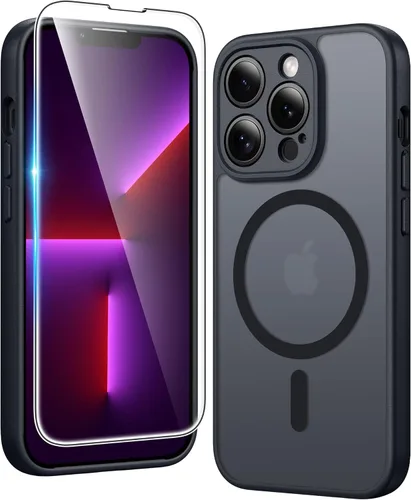 Vista 168 de FNTCASE para iPhone Air Case Clear: Fundas magnéticas para teléfono con protector de pantalla a prueba de caídas, compatibles con Magsafe, delgadas