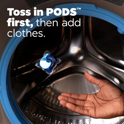 Vista 8 de Tide Power Pods - Cápsulas de detergente para ropa deportiva, 18 unidades, avanzado para sudor + combatiente de manchas