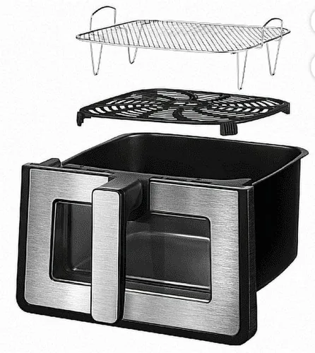 Vista 4 de Gourmia Freidora de aire digital de 7.6 L (8 qt.) con controles táctiles y funciones de cocción preestablecidas