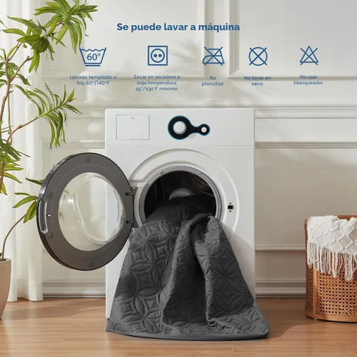 Vista 5 de BEDLORE Protector de colchón impermeable, protector de colchón tamaño King con bolsillo profundo de 6 a 18 pulgadas de profundidad, funda de colchón