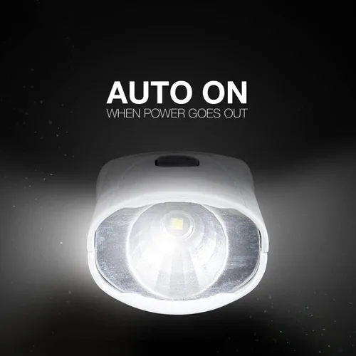 Vista 3 de Linternas LED recargables con encendido automático Energizer para fallas de energía en el hogar, linterna LED enchufable para cortes de energía, luz