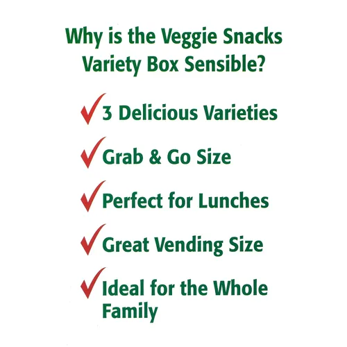 Vista 7 de Sensible Portions Garden Veggie Snack Straws - Paquete variado de chips con forma de pajitas, 30