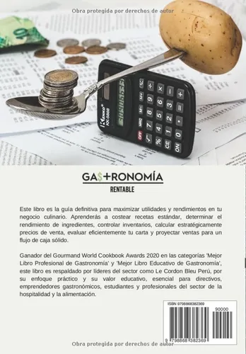 Vista 2 de Gastronomía Rentable Cómo controlar los costos en Alimentos & Bebidas (Gestión de restaurantes y afines) (Spanish Edition)