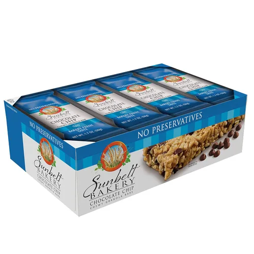 Vista 9 de Sunbelt Bakery Barras de granola masticables dulces y saladas de almendras, barras de 50-1.0 onzas (5 cajas)