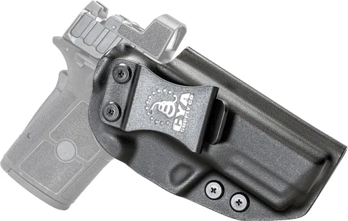 Vista 88 de CYA Supply Co. - Fundas IWB Black Optics Ready - Múltiples ajustes - Propiedad de veteranos - Fabricado en Estados Unidos
