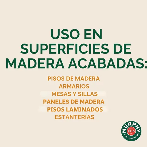 Vista 7 de Murphy Limpiador de jabón de aceite para madera, 32 onzas líquidas (paquete de 3)
