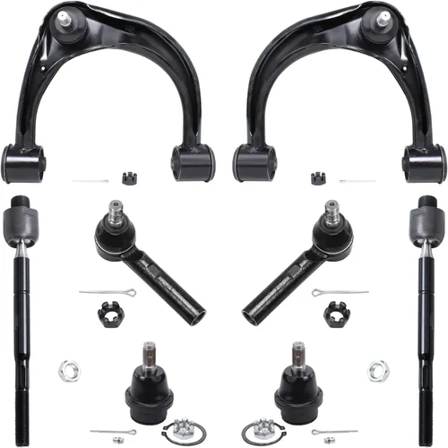 Vista 268 de Detroit Axle - Kit de brazos de control de extremo de 8 piezas para Toyota 2001-2003 Highlander 2002-2003 Camry Lexus ES300, 2 brazos de control