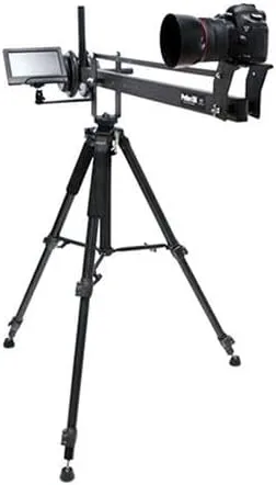 Vista 9 de ProAm USA Orion Jr DVC60 Cámara compacta DSLR de vídeo Jib Crane Inclinación, 4 pies