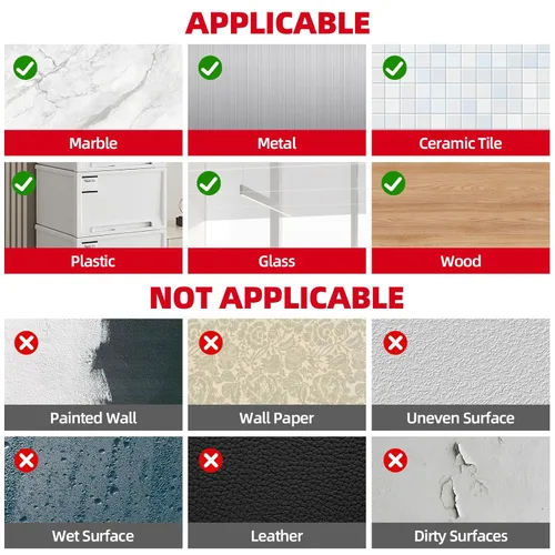 Vista 8 de Cinta de doble cara resistente de 1 pulgada x 10 pies, cinta de montaje extraíble resistente, tiras adhesivas de doble cara, cinta de espuma fuerte