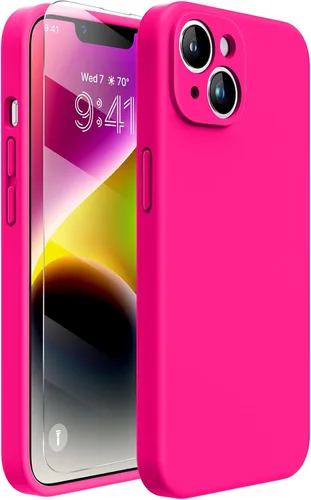 Vista 303 de Miracase Funda compatible con iPhone 12 y iPhone 12 Pro, goma de gel de silicona líquida, protección de cuerpo completo a prueba de golpes