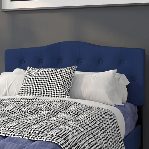 Vista 18 de Flash Furniture Cambridge - Cabecera tapizada capitoné tamaño individual en tela beige