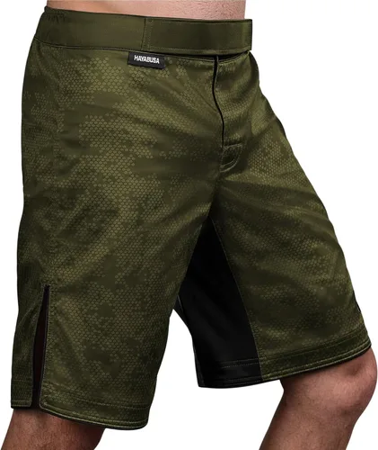 Vista 10 de Hayabusa Pantalones cortos Hexagonales para ejercitarse y practicar MMA.